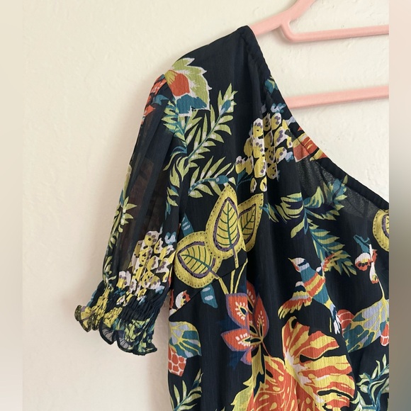 Raga Lavanya One-Shoulder Mini Dress, size small - Picture 7 of 9